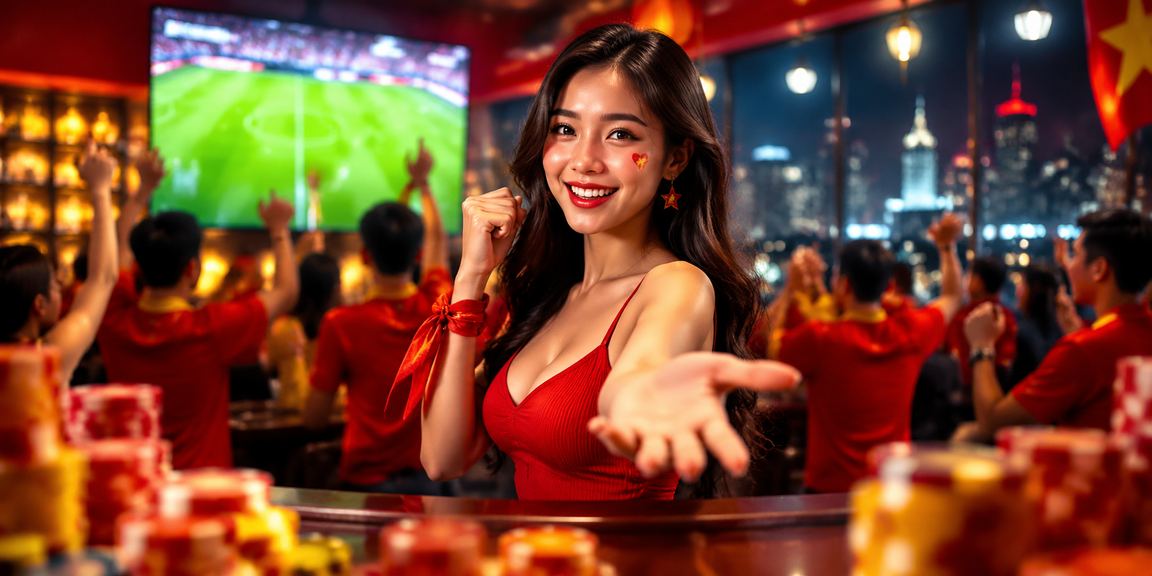 Hình ảnh sòng casino tại Hà Nội với ánh đèn hiện đại